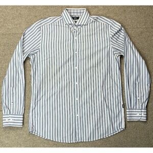 Hugo Boss Regular Fit Men's Button Up Long Sleeve Shirt Size Large